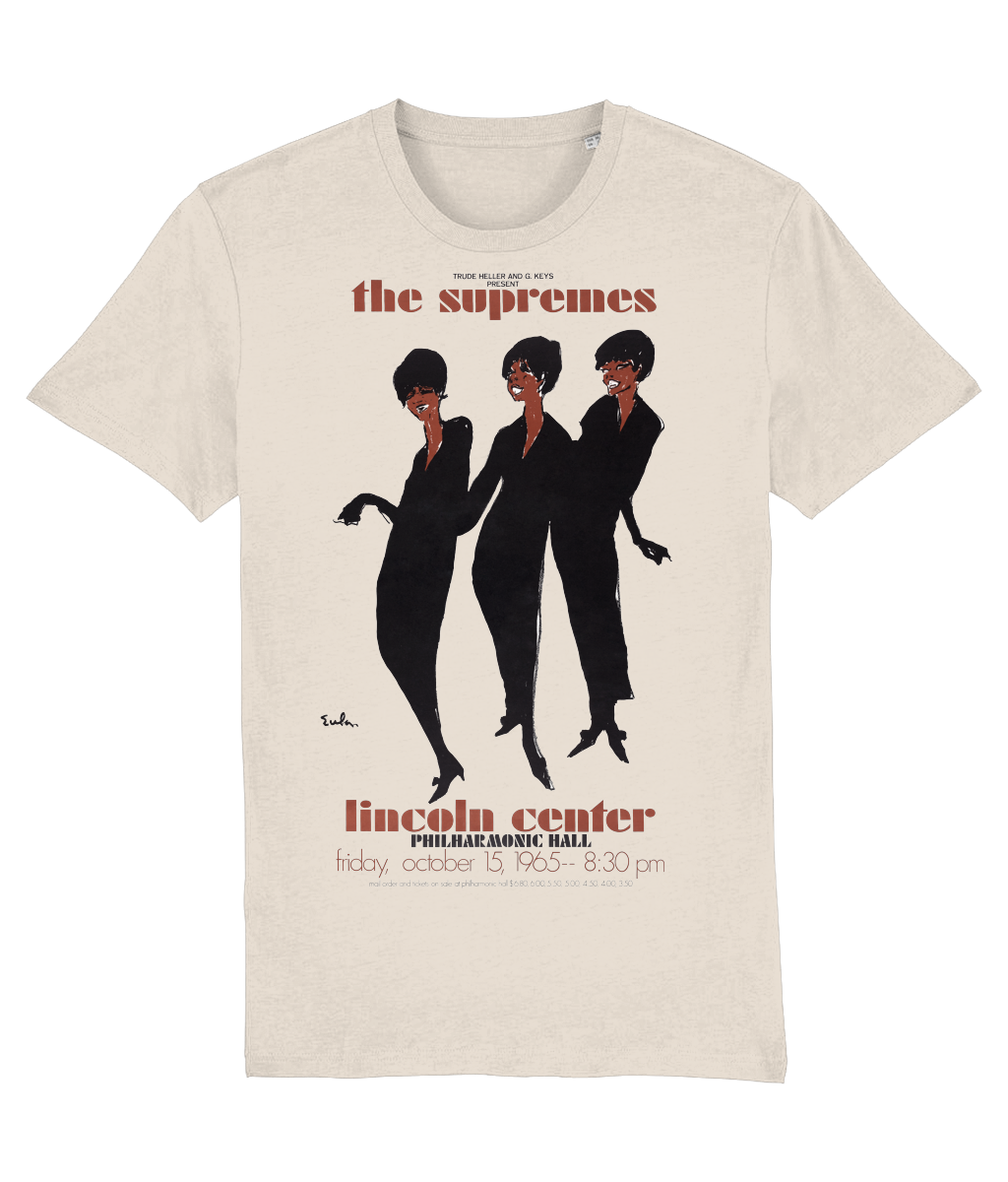 The Supremes at the Lincoln Center by Joe Eula, 1965 - T-Shirt