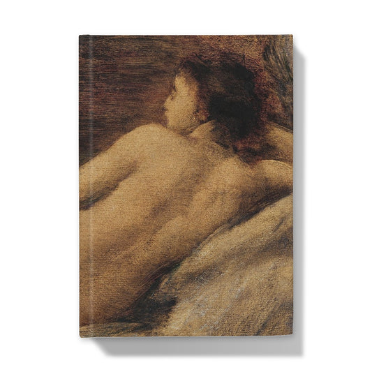 Reclining Nude by Henri Fantin-Latour, 1874 - Hardback Journal
