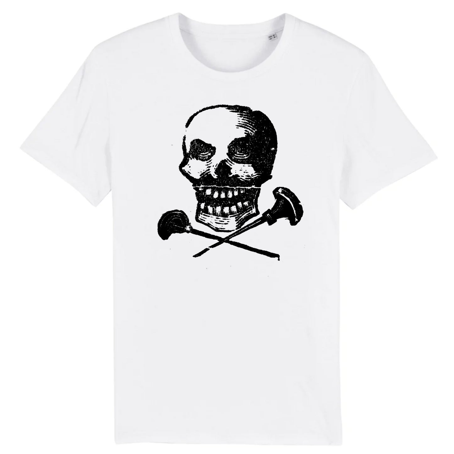 Calavera of the Engraver by Jose Guadalupe Posada - published 1947 - Organic Cotton T-Shirt