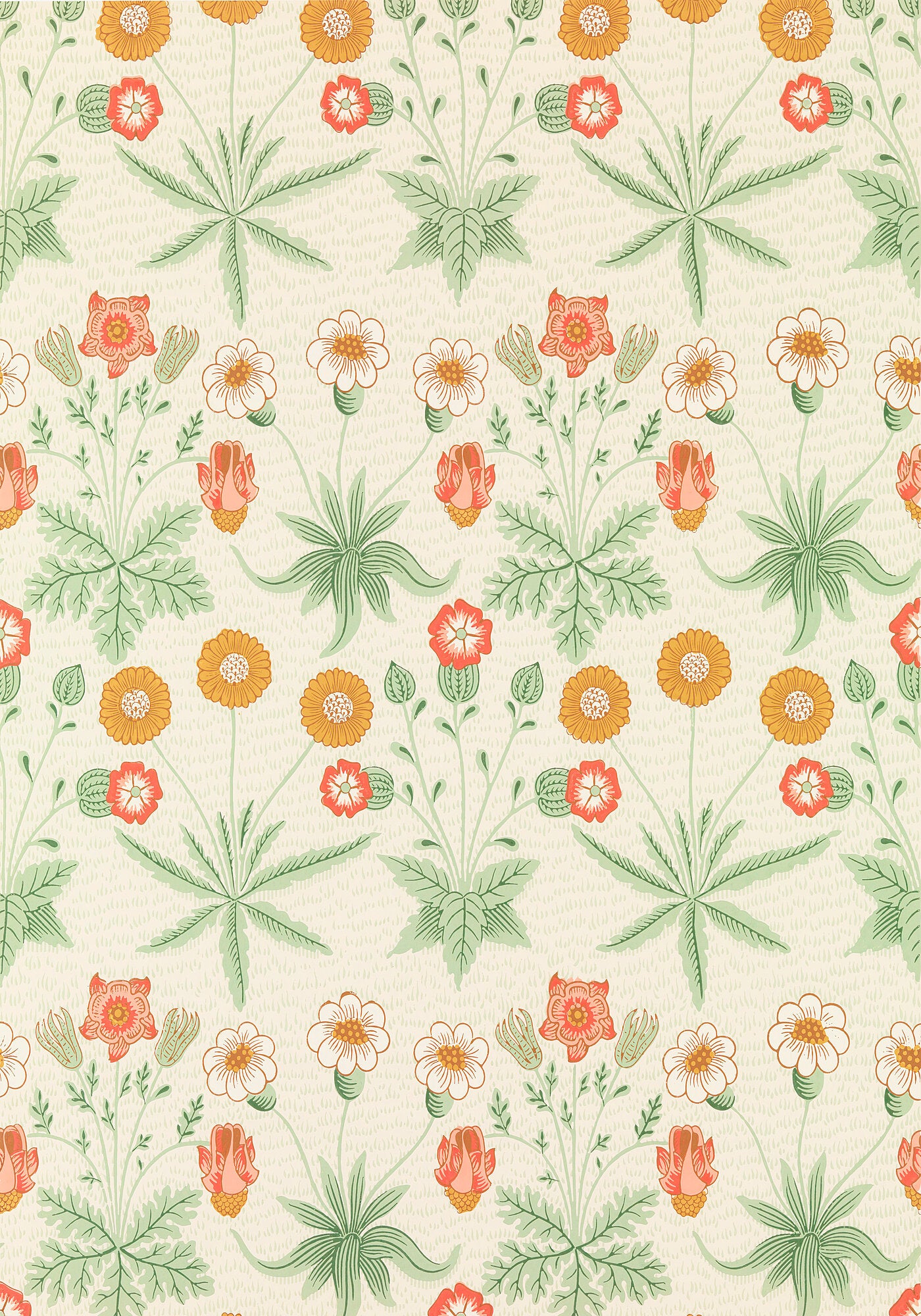 William Morris Daisy Pattern, 1864 - Wrapping Paper