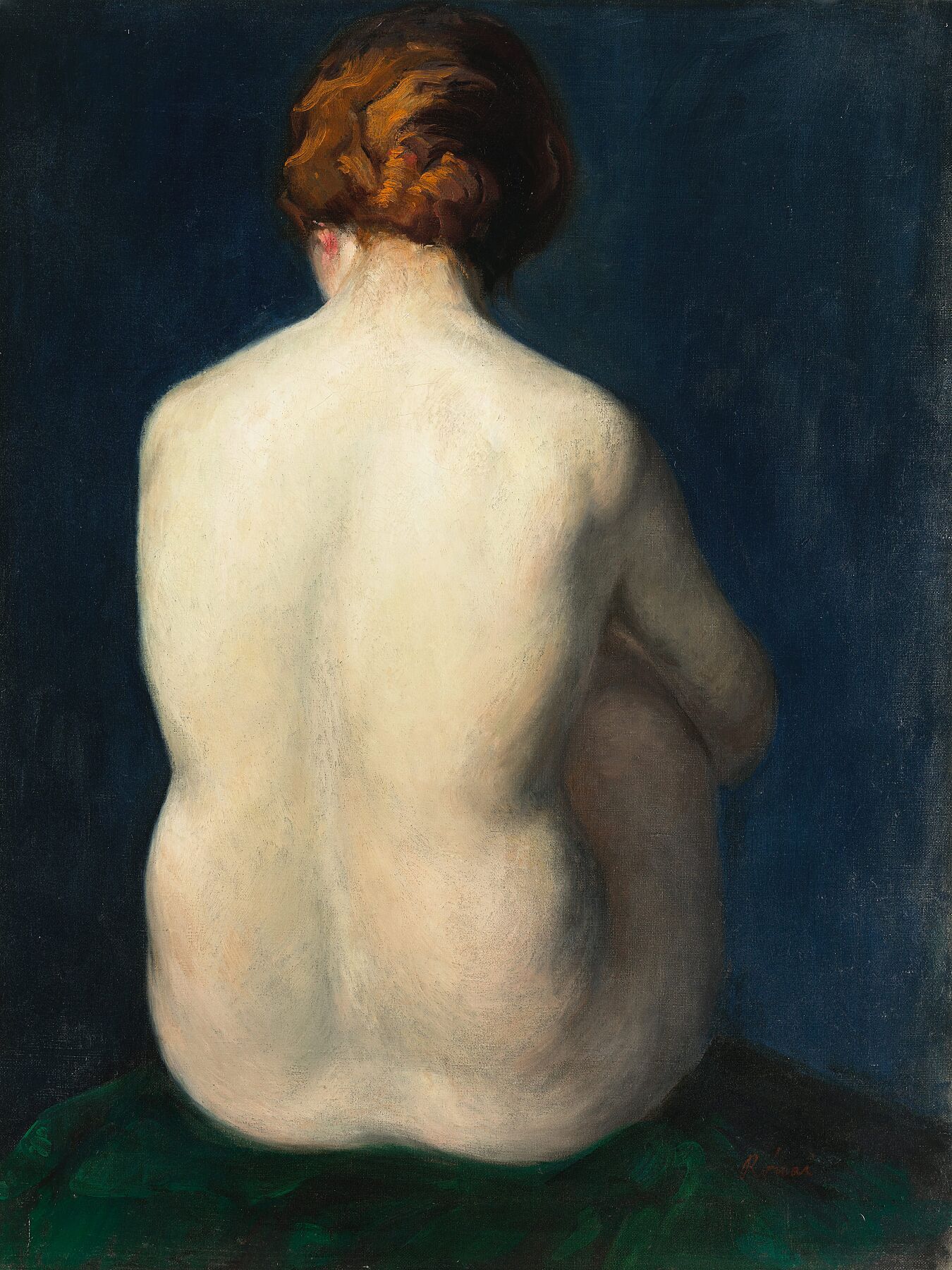 Espalda de mujer desnuda de József Rippl Rónai – Flashback Shop