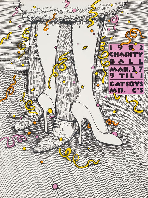 1982 charity ball , March 27, 9 til 1 at Gatsby's Mr. C's by Lanny Sommese, 1943