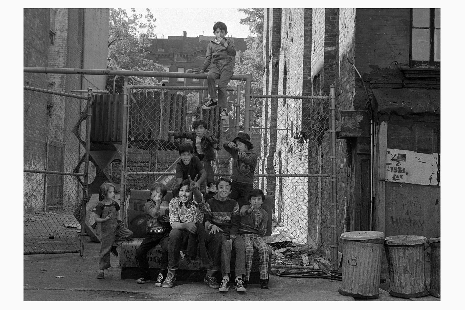 3rd St. Film Club Pyramid in the Playground at 76 E. 3rd St. New York ...