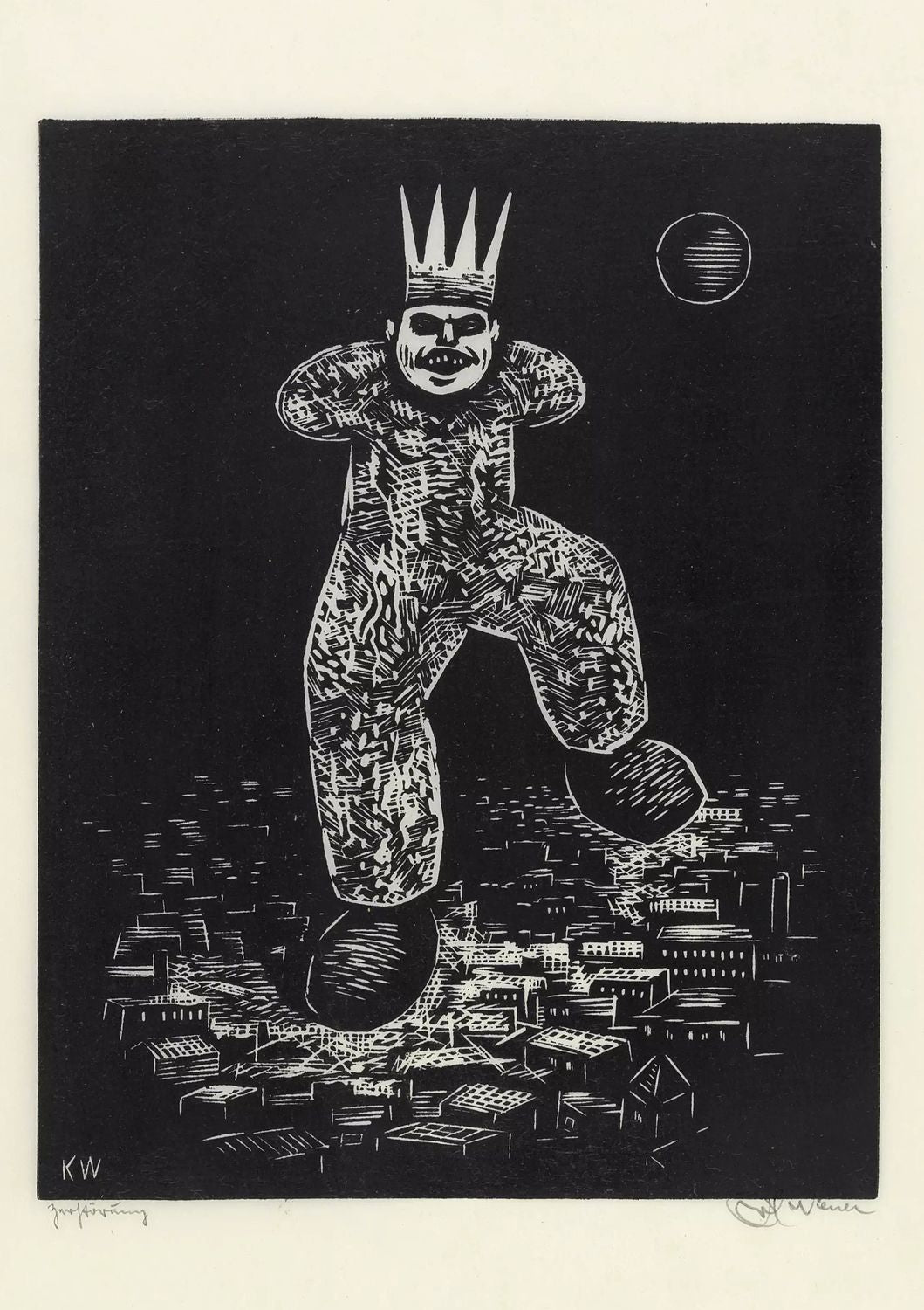 Destruction by Karl Wiener, 1930