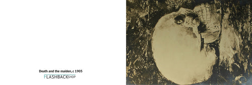 Calavera de niña, c. 1905 - Postal