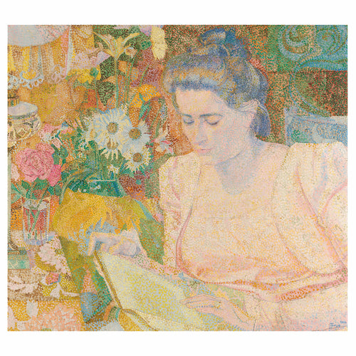 Portrait of Marie Jeanette de Lange by Jan Toorop, 1900