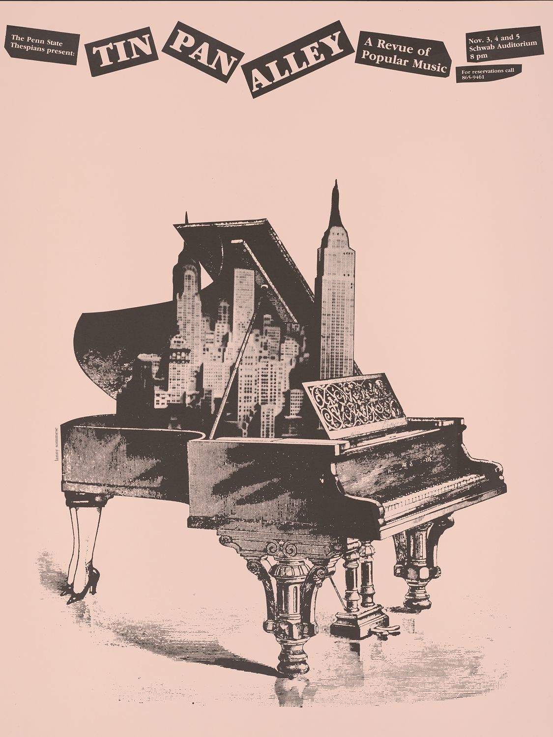 Tin pan alley - a revue of popular music by Lanny Sommese