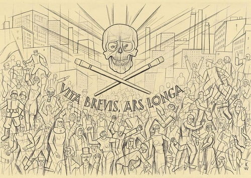 Vita brevis ars longa by Karl Wiener, 1935