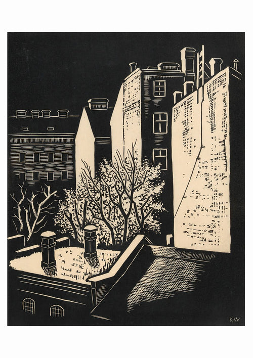 Vorstadtfruhling by Karl Wiener, 1929