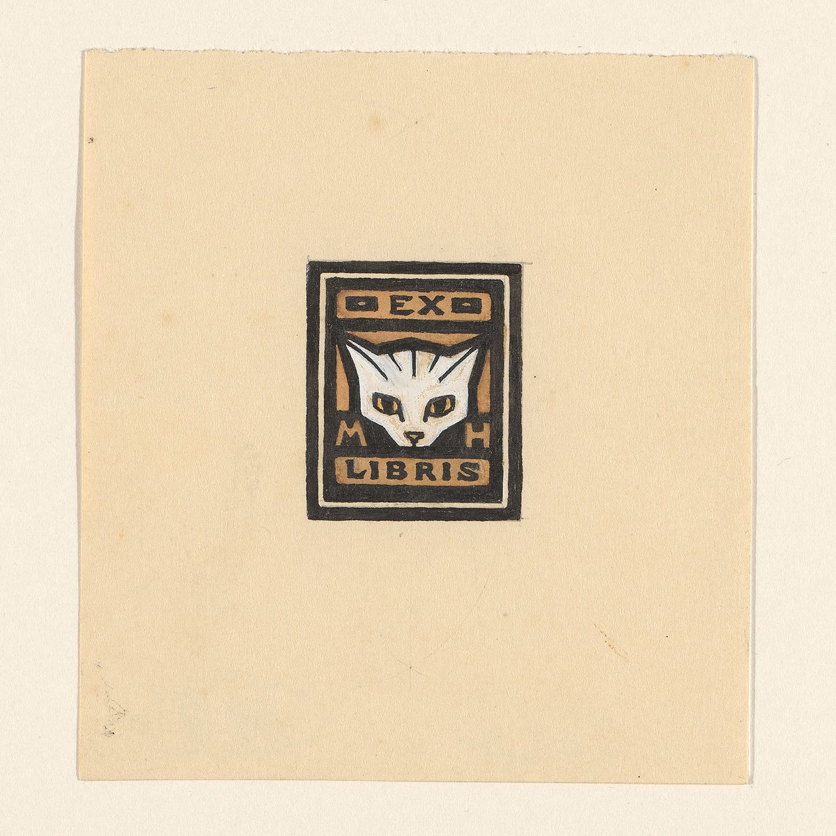 Ex libris van M. Hofstede Julie de Graag, 1878 - 1924