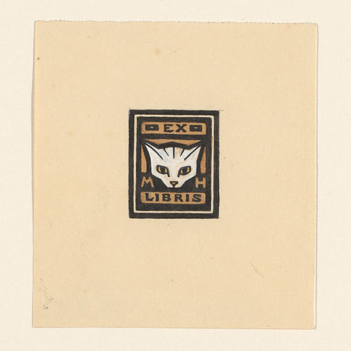 Ex libris van M. Hofstede Julie de Graag, 1878 - 1924
