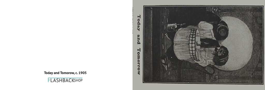 Tomorrow death, c. 1905 - Postcard