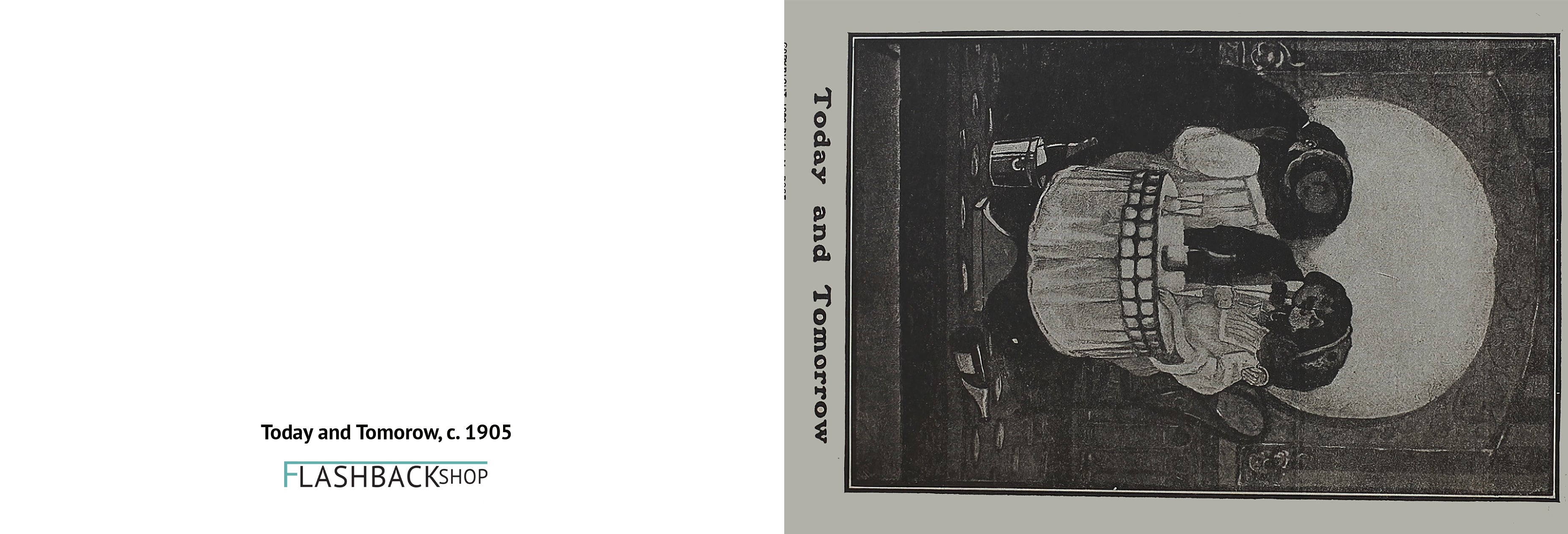 Tomorrow death, c. 1905 - Postcard