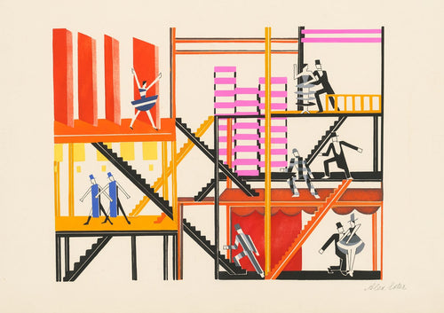 Maquettes de Théatre I.-XV. Alexandra Exter, 1930