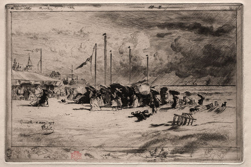 Félix-Hilaire Buhot, 1874