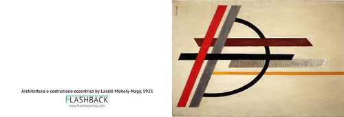 Architettura o costruzione eccentrica by László Moholy-Nagy, 1921 - Postcard