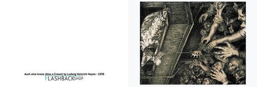 Auch eine krone (Also a Crown) by Ludwif Heinrich Heyne, 1898 - Postcard