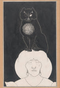 The Black Cat by Aubrey Beardsley for Edgar Allan Poe’s Tales of Mystery and the Imagination, 1895–96