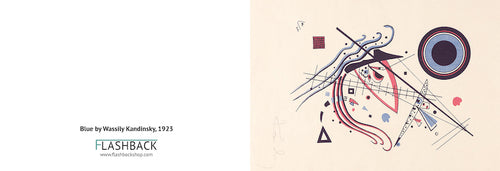 Blue by Wassily Kandinsky, 1923 - Postcard