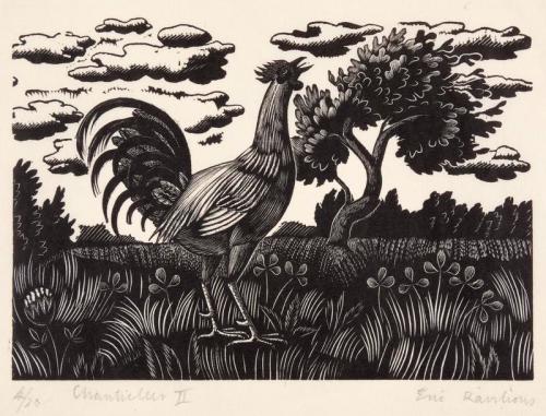 Chanticleer II by Eric Ravilious - Postcard