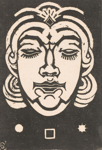 De aarde de Henri van der Stok, 1870 - 1946 - Postal