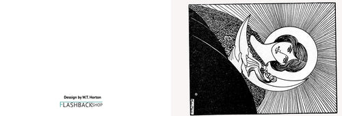 Sunshine Moon by W.T. Horton, 1911 - Postcard