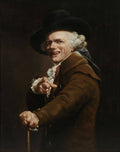 Portrait de l'artiste sous les traits d'un moqueur by Joseph Ducreux, 1793 - Postcard