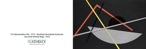 E IV (Konstruktion VII), 2752, Staatliche Kunsthalle Karlsruhe by László Moholy-Nagy - 1922 - Postcard