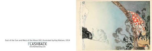 East of the Sun and West of the Moon XIX, illustrated by Kay Nielsen, 1915 - Postcard