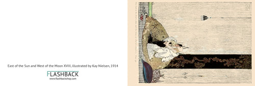 East of the Sun and West of the Moon XVIII, illustrated by Kay Nielsen, 1915 - Postcard