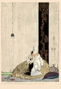 East of the Sun and West of the Moon XVIII, illustrated by Kay Nielsen, 1915 - Postcard