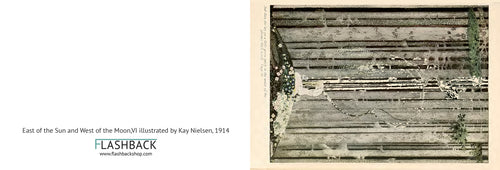 East of the Sun and West of the Moon VI, illustrated by Kay Nielsen, 1914 - Postcard