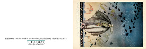 East of the Sun and West of the Moon VII, illustrated by Kay Nielsen, 1914 - Postcard