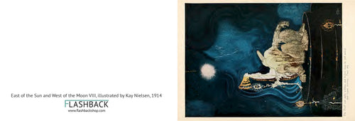 East of the Sun and West of the Moon XIII, illustrated by Kay Nielsen, 1914 - Postcard