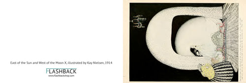 East of the Sun and West of the Moon X, illustrated by Kay Nielsen, 1915 - Postcard