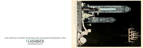 East of the Sun and West of the Moon XIII, illustrated by Kay Nielsen, 1915 - Postcard