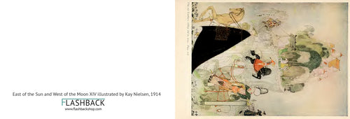 East of the Sun and West of the Moon XIV, illustrated by Kay Nielsen, 1915 - Postcard