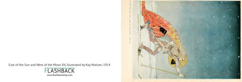 East of the Sun and West of the Moon XV, illustrated by Kay Nielsen, 1915 - Postcard