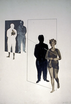 Eifersucht by László Moholy-Nagy, 1927  - Postcard