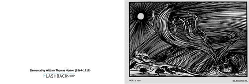 Elemental by William Thomas Horton (1864-1919) - Postcard