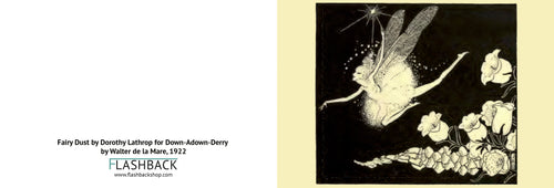 Fairy Dust by Dorothy Lathrop for "Down-Adown-Derry" by Walter de la Mare, 1922 - postcard