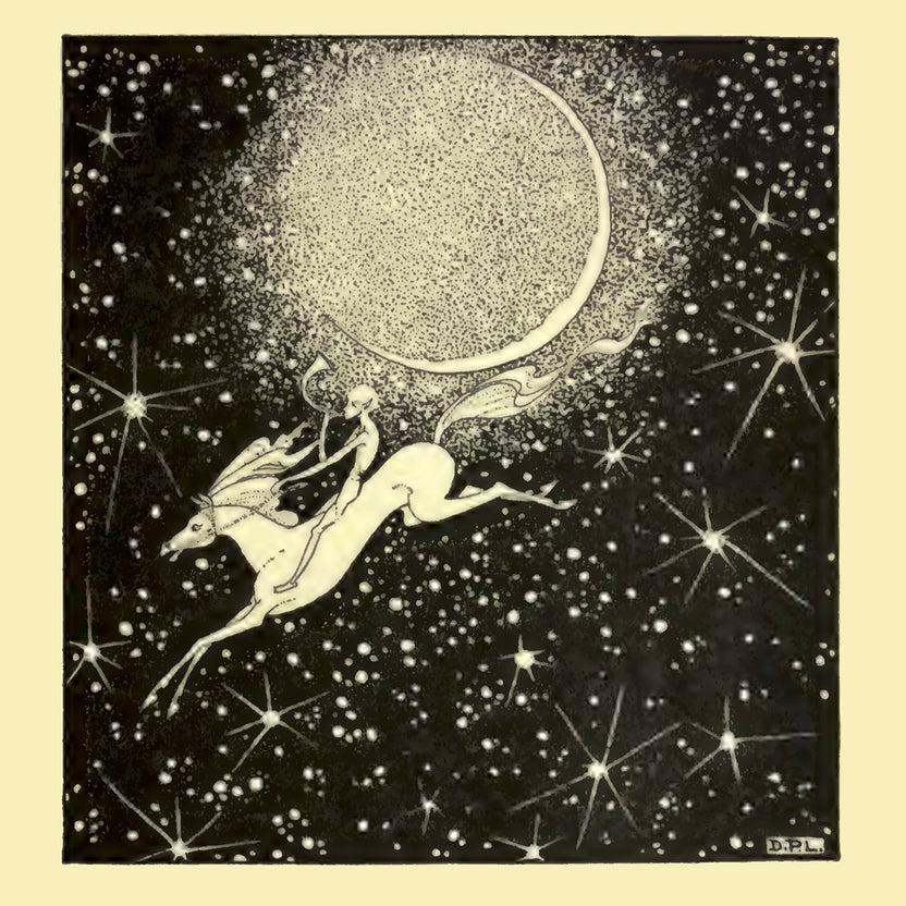 Fairy Rider by Dorothy Lathrop for Down-Adown-Derry by Walter de la Ma ...