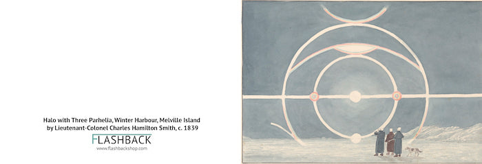 Halo with Three Parhelia, Winter Harbour Melville Island by Lieutenant-Colonel Charles Hamilton Smith - Postcard