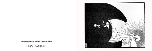 Heaven and Hell by William Thomas Horton, 1911 - Postcard