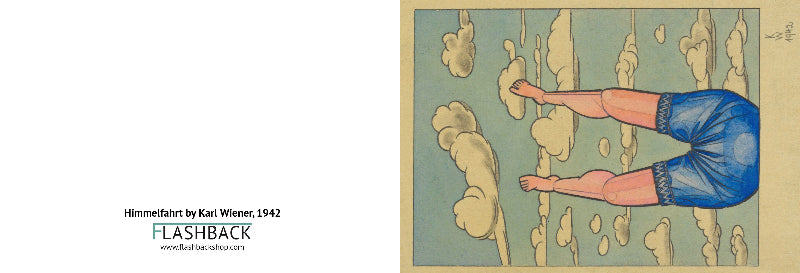 Himmelfahrt by Karl Wiener, 1942 -postcard