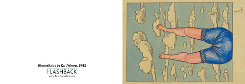 Himmelfahrt by Karl Wiener, 1942 -postcard