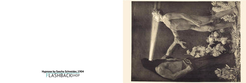 Hypnose by Sascha Schneider, 1904 - Postcard