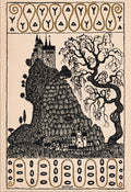 Landschaft mit Burg by Franz Bernhard Kuhn, 1912 - Postcard