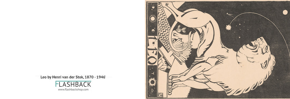 Leo by Henri van der Stok, 1870 - 1946 - Postcard