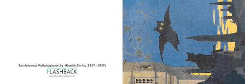 Les Animaux Mythologiques by Hinzelin Emile, (1857 - 1937) - Postcard